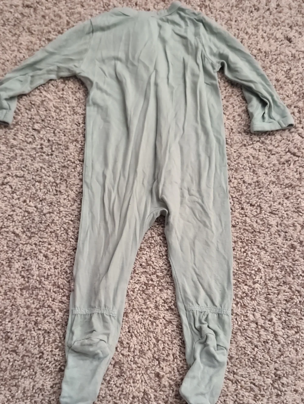 Kyte Baby Footed Bodysuit Sage Green